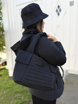 Puffed city bag