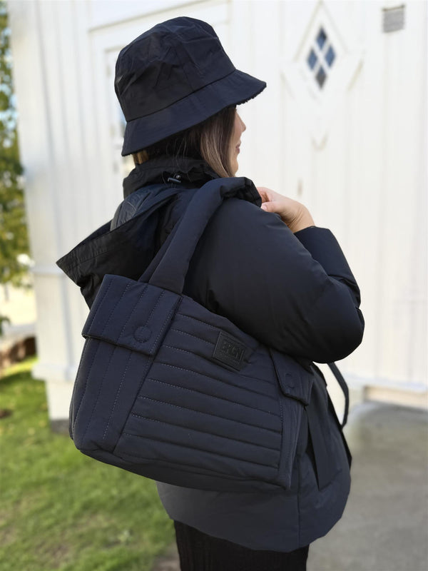 Puffed city bag