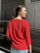 Patti - Pullover, Sweet Red