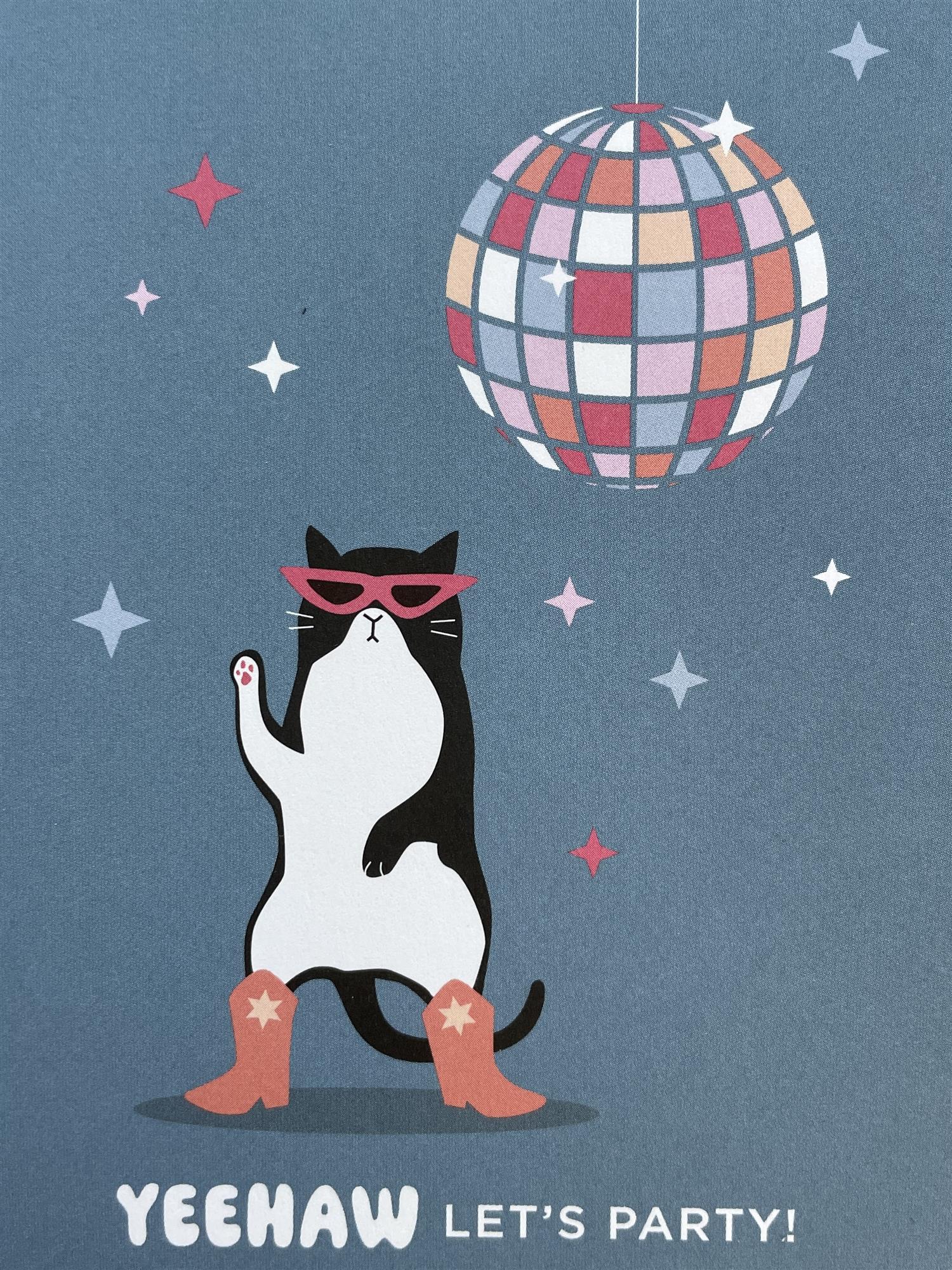 Yeehaw Let's PArty Postcard