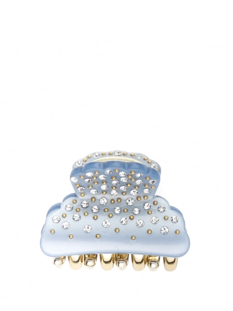Crystal Hair Claw Small, 501 Blue
