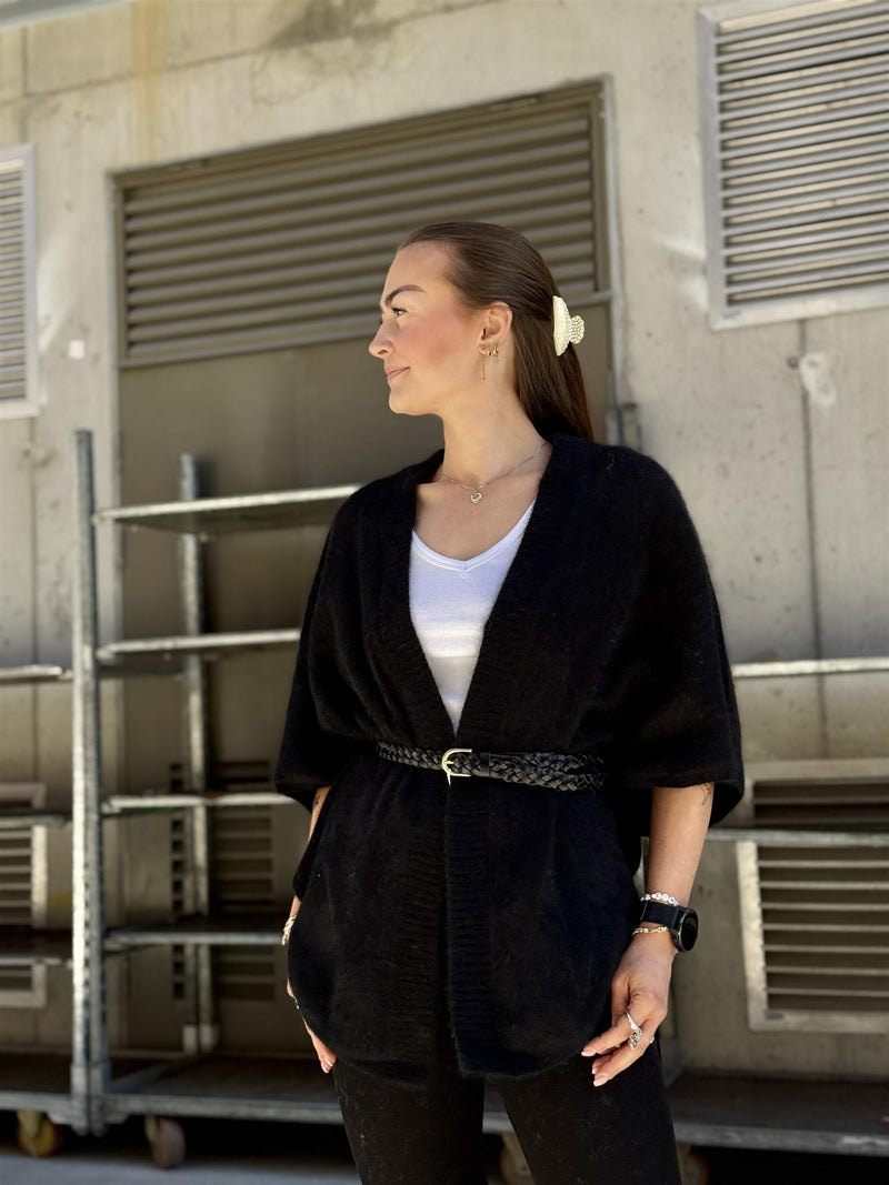 SANNE Poncho, Black