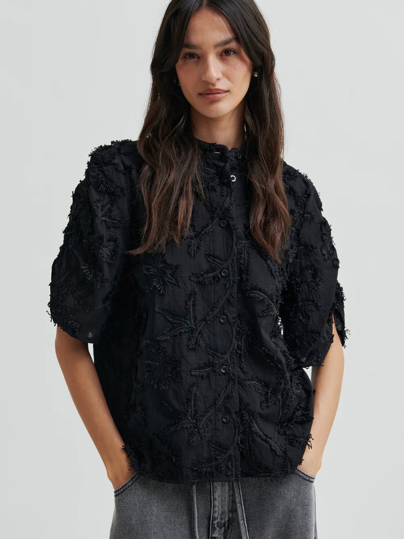 Seena SS Shirt, Black