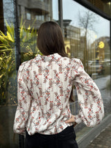 Bohemian Blouse,Vintage Paisley