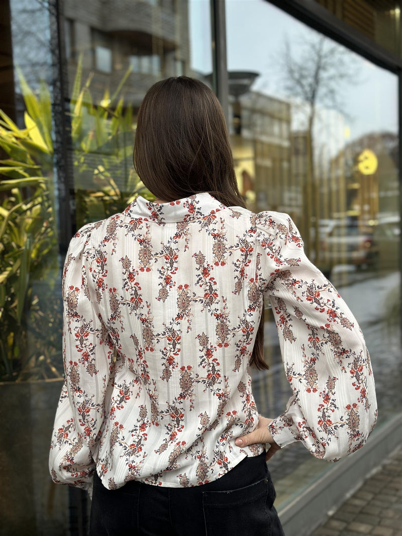 Bohemian Blouse,Vintage Paisley