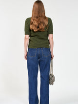 GEORGINA Pullover, Dark Green