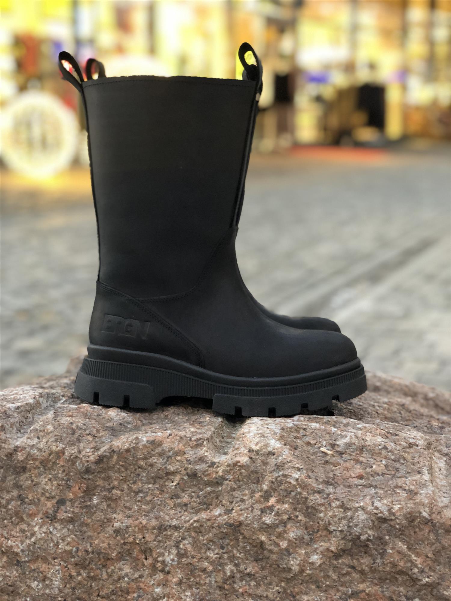 Biker Boots, Black