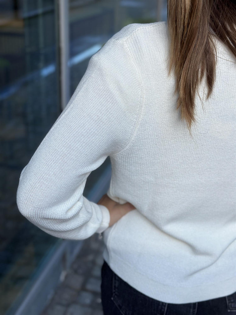 Preet - Pullover, Ivory