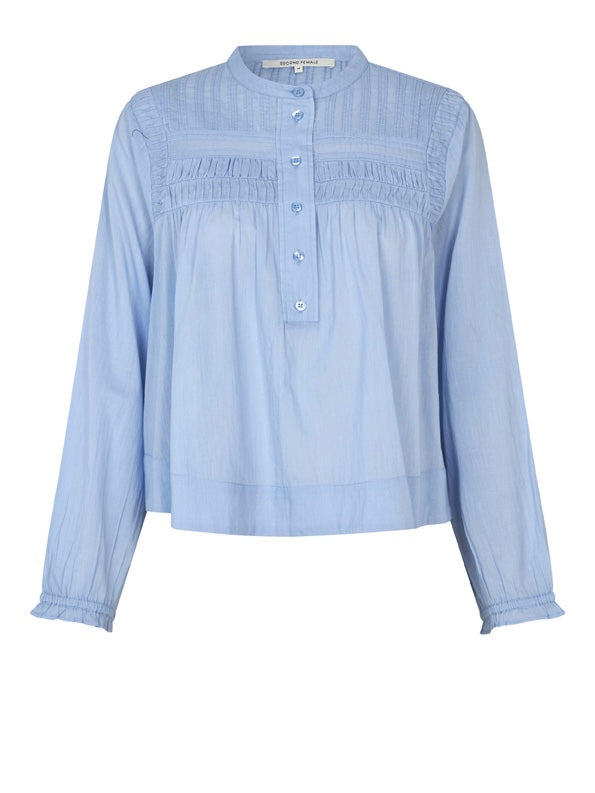 Maise Blouse, Blue