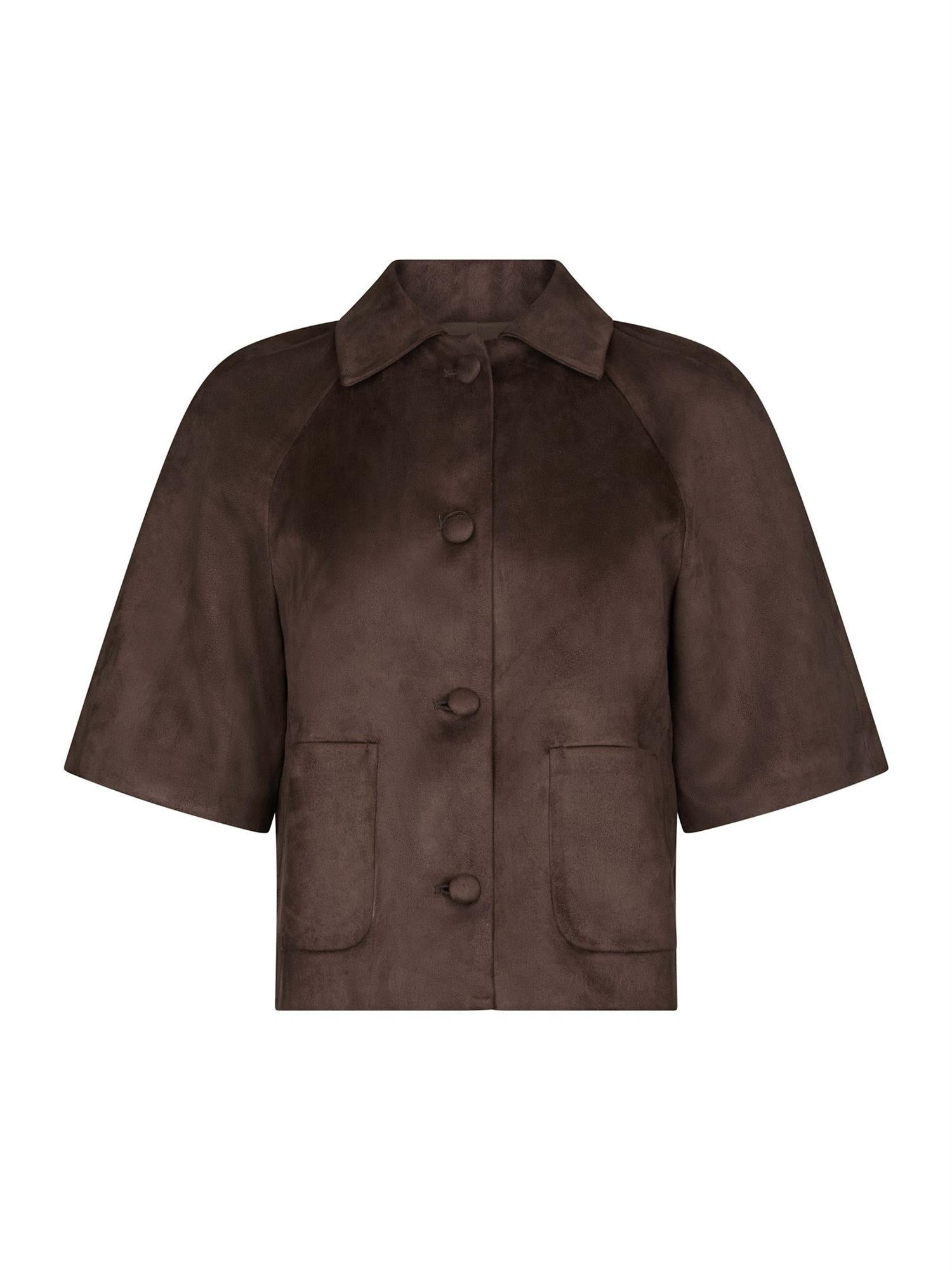 Editta Faux Suede Jacket