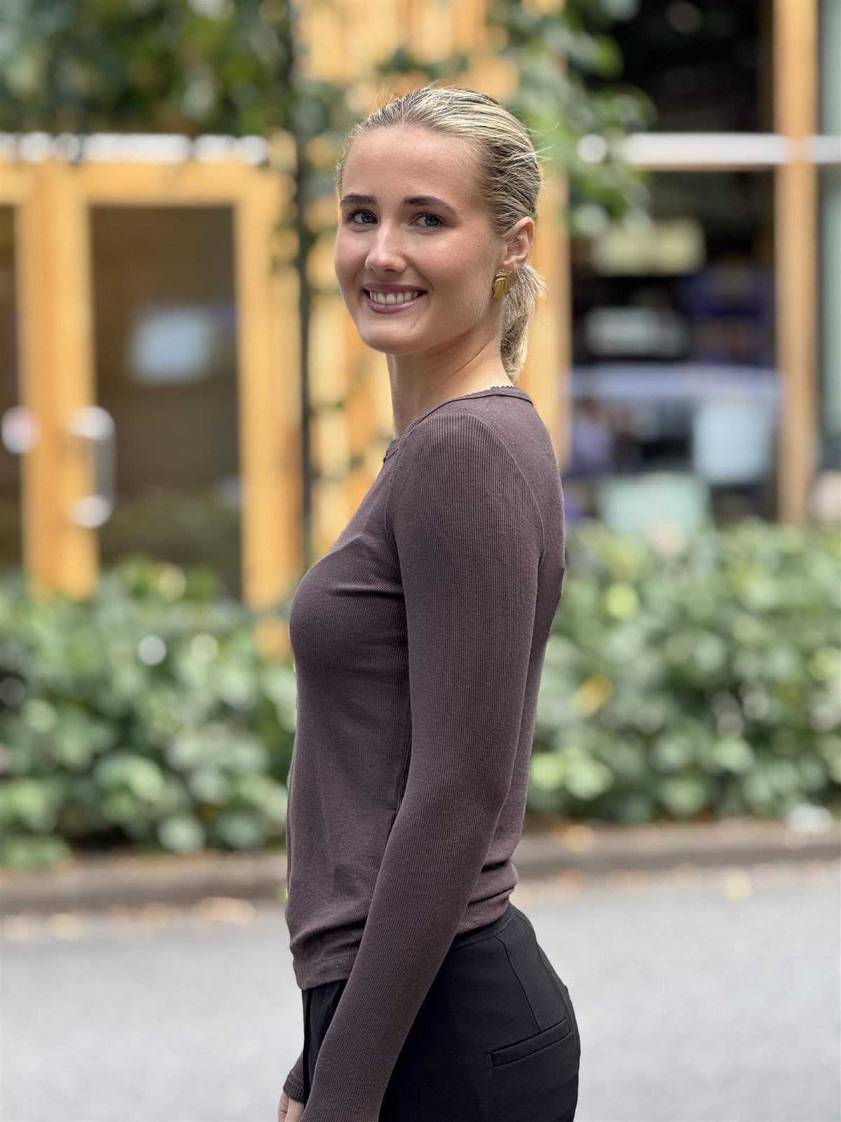 Benedicte Longsleeve, Brown