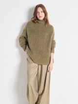 Niby Sweater T-Neck, Khaki
