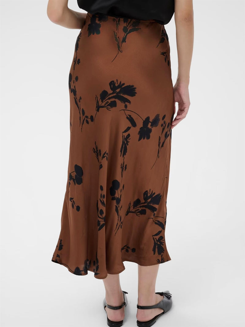 Laurina PW Skirt, Brown/Black