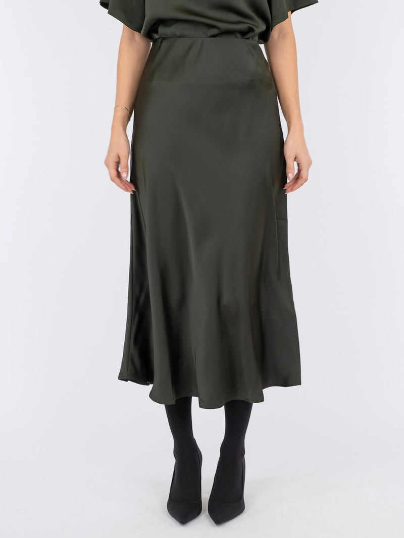 Bovary Skirt, Dark Green