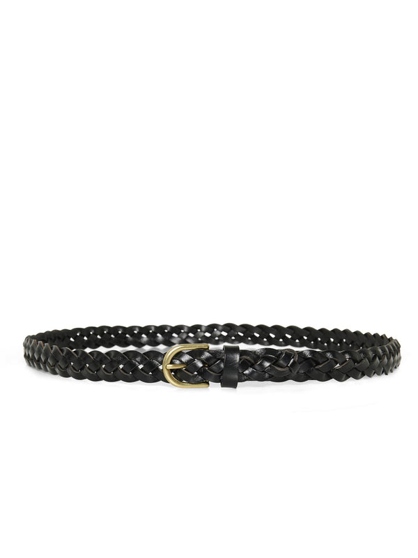 Mari PW Belt, Black Metallic