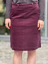 Nadia Skirt, Wineberry