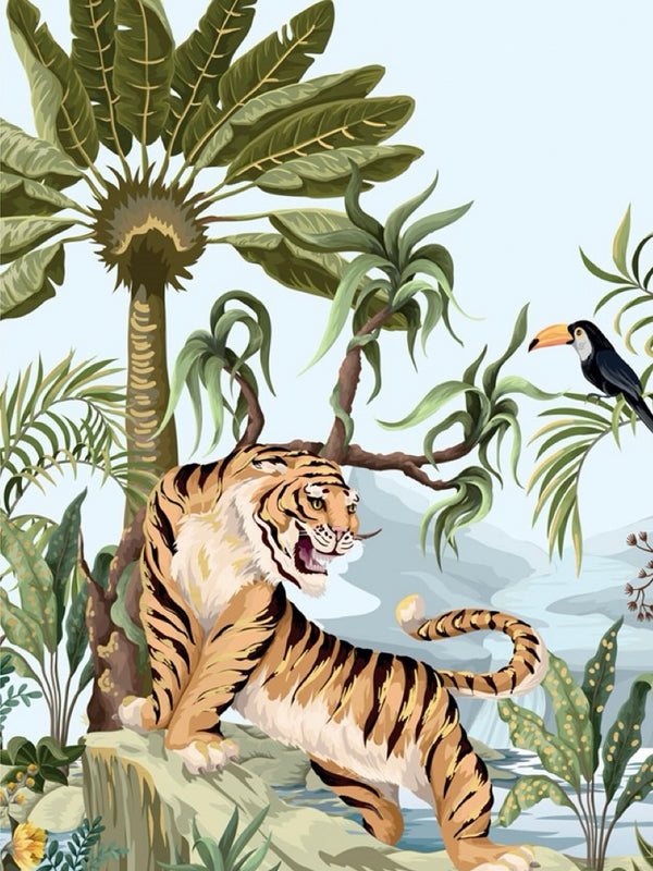 Tiger postcard