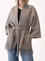 Akila Lambswool Jacket, Beige