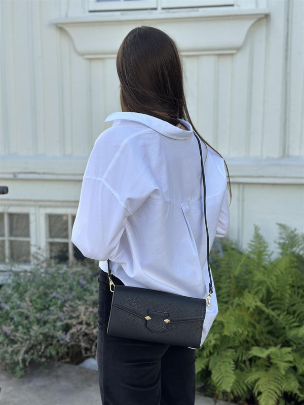 Sevres Clutch, Black