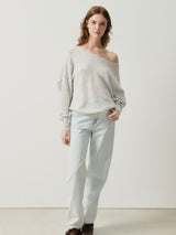 Damsville Pullover, Heather Grey