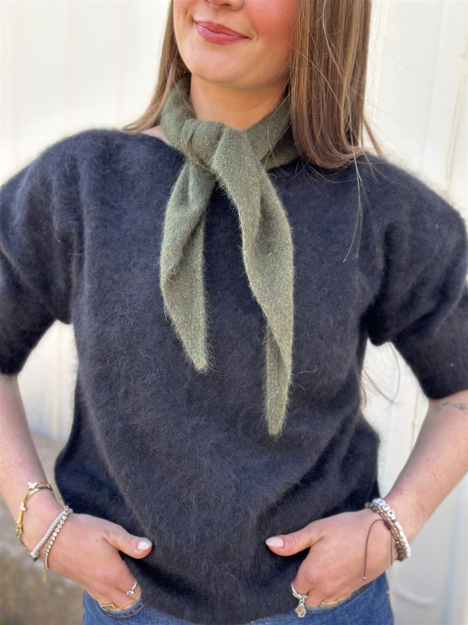 PAULA Scarf, Army Melange
