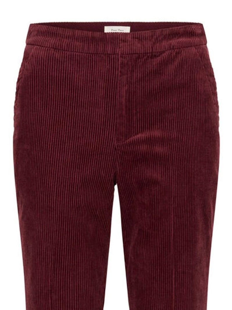 Mishas PW Pant, Burgunder