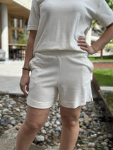 Rosemaya PW Shorts, Eggnog