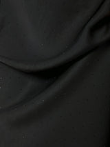 Viso Heavy Sateen Bedaz Skirt, Black