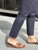 Krystal Linen, Black Blue