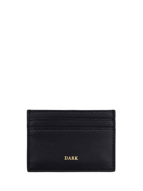 Leather Card Holder Nappa, Black