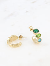 Hoop earring, Green