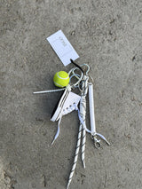 Bag Charm, White Tennis Converse