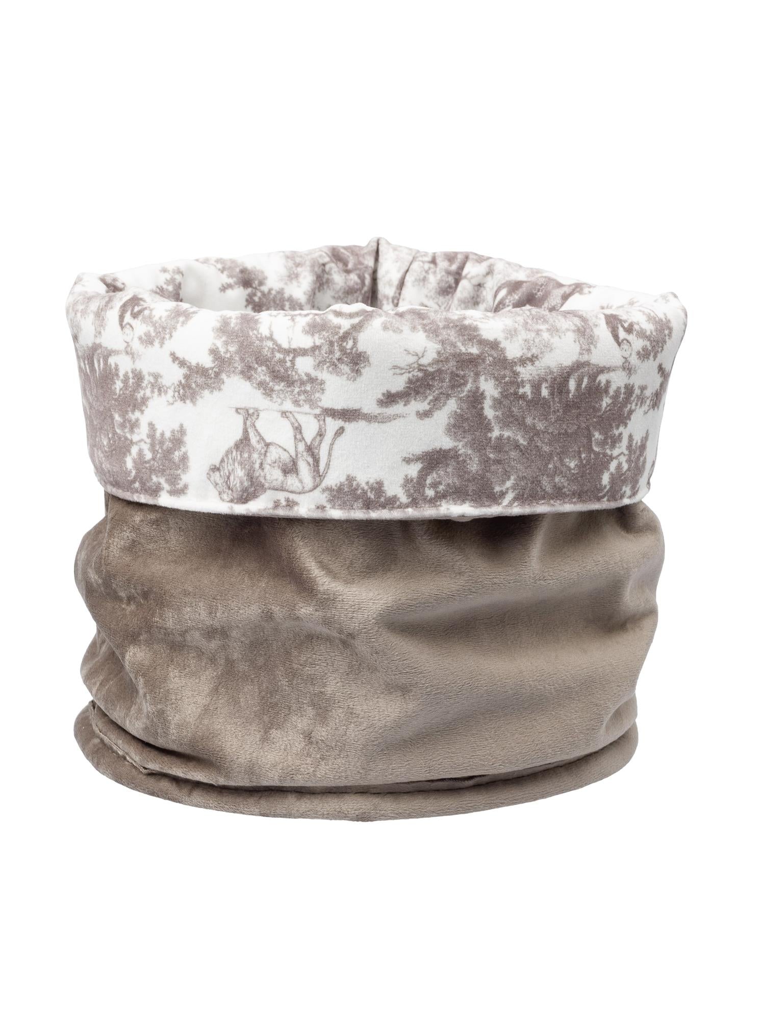 Beauty Basket, Taupe Savannah