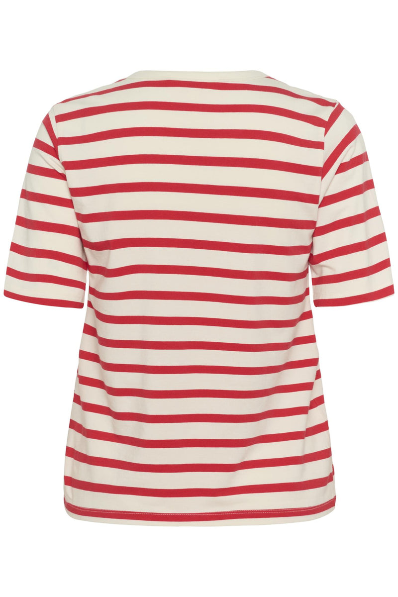 Ratani PW T-shirt, Red and white
