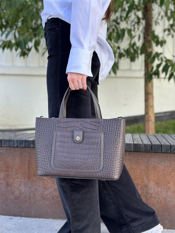 Bridesoft bag, Crocco Marron