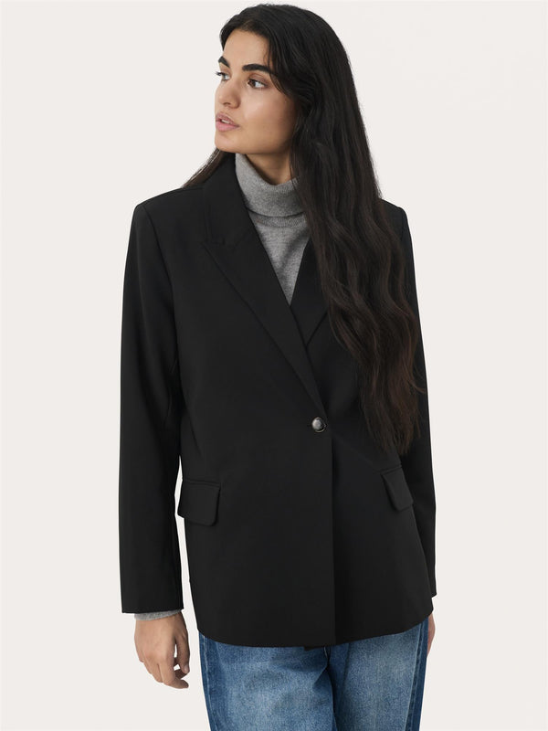 Malena PW Blazer, Black