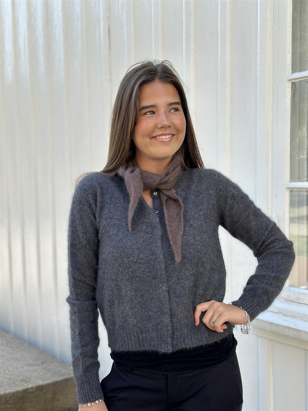 ULRIKKA Cardigan, Dark Grey
