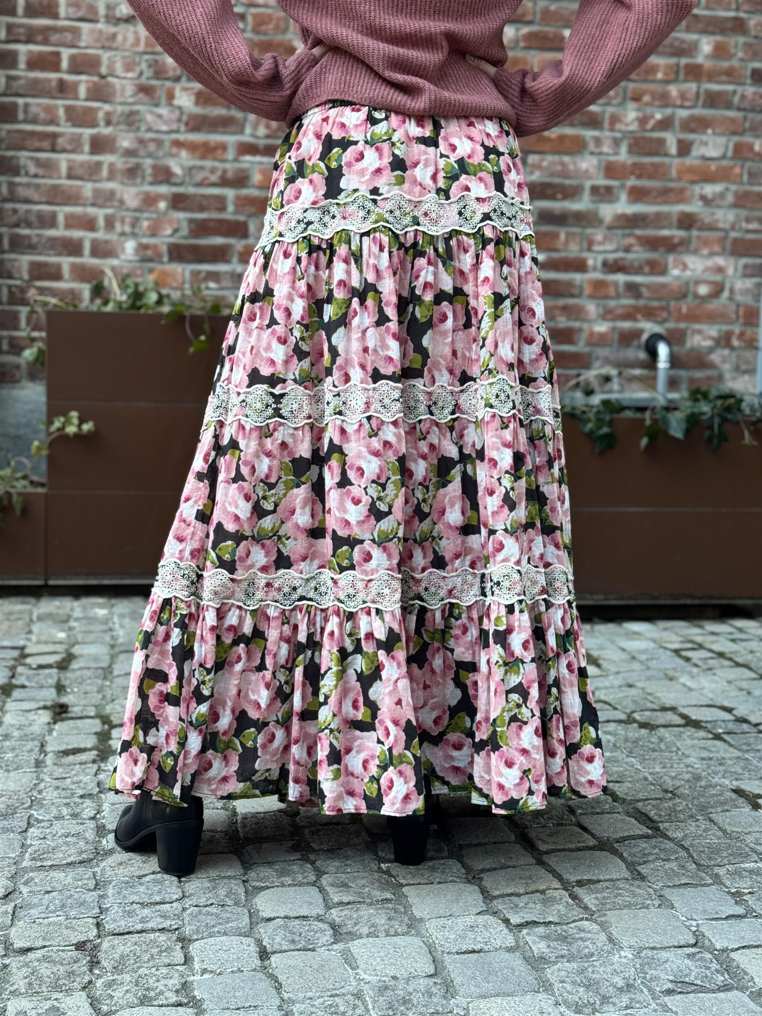 Cotton Slub Skirt