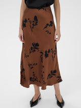 Laurina PW Skirt, Brown/Black