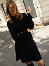 Tiril Dress, Jet Black