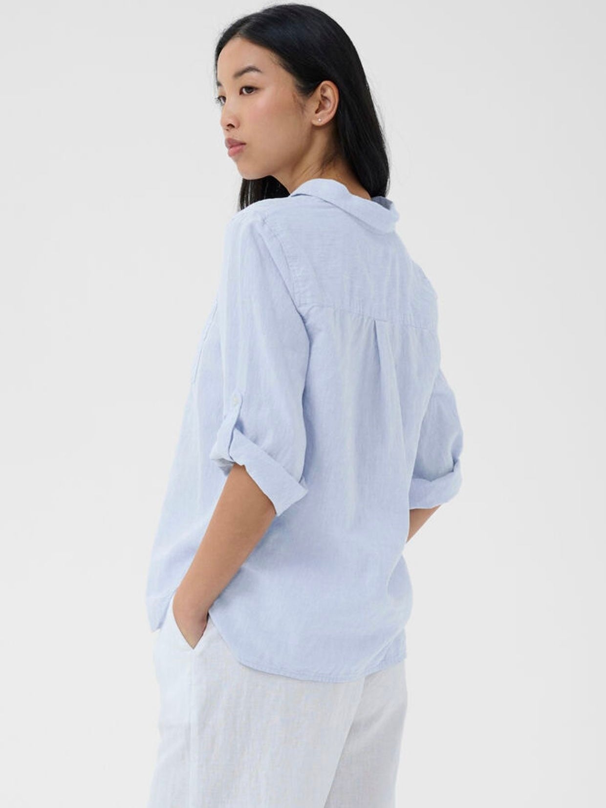 Cindie PW Shirt, Light Blue