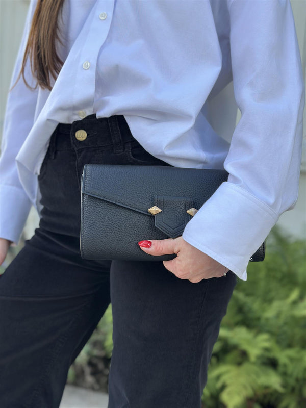 Sevres Clutch, Black