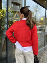 Watts IW Cardigan, Scarlet