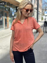 Adriana T-shirt, Coral