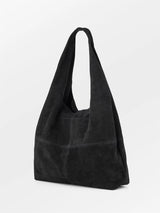 Suede Dalliea Bag, Black