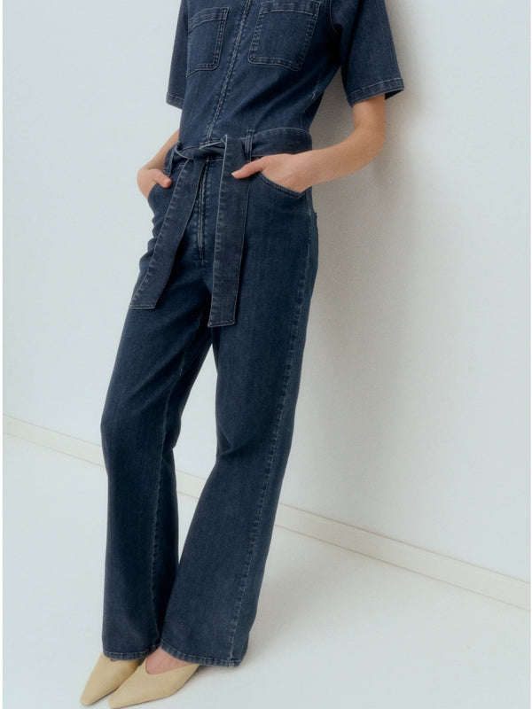 New Lavina SS Jumpsuit, Wash Tenerife