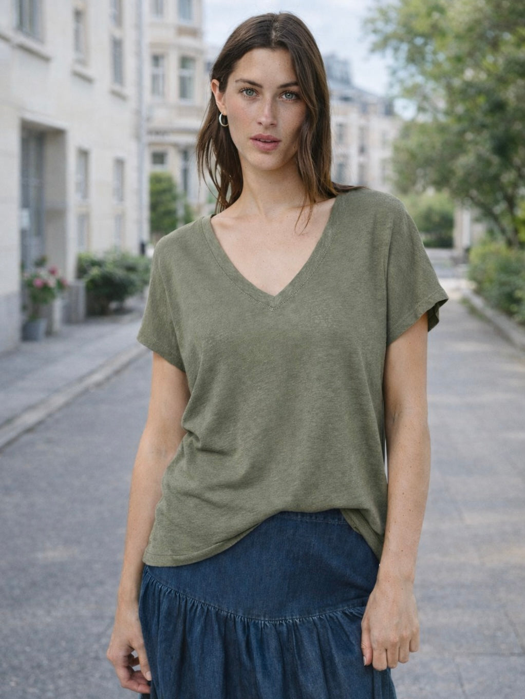 Axelines PW T-Shirt, Olive