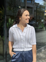 Rhoda PW Cardigan, White