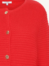 Chalina - Knitjacket, Red