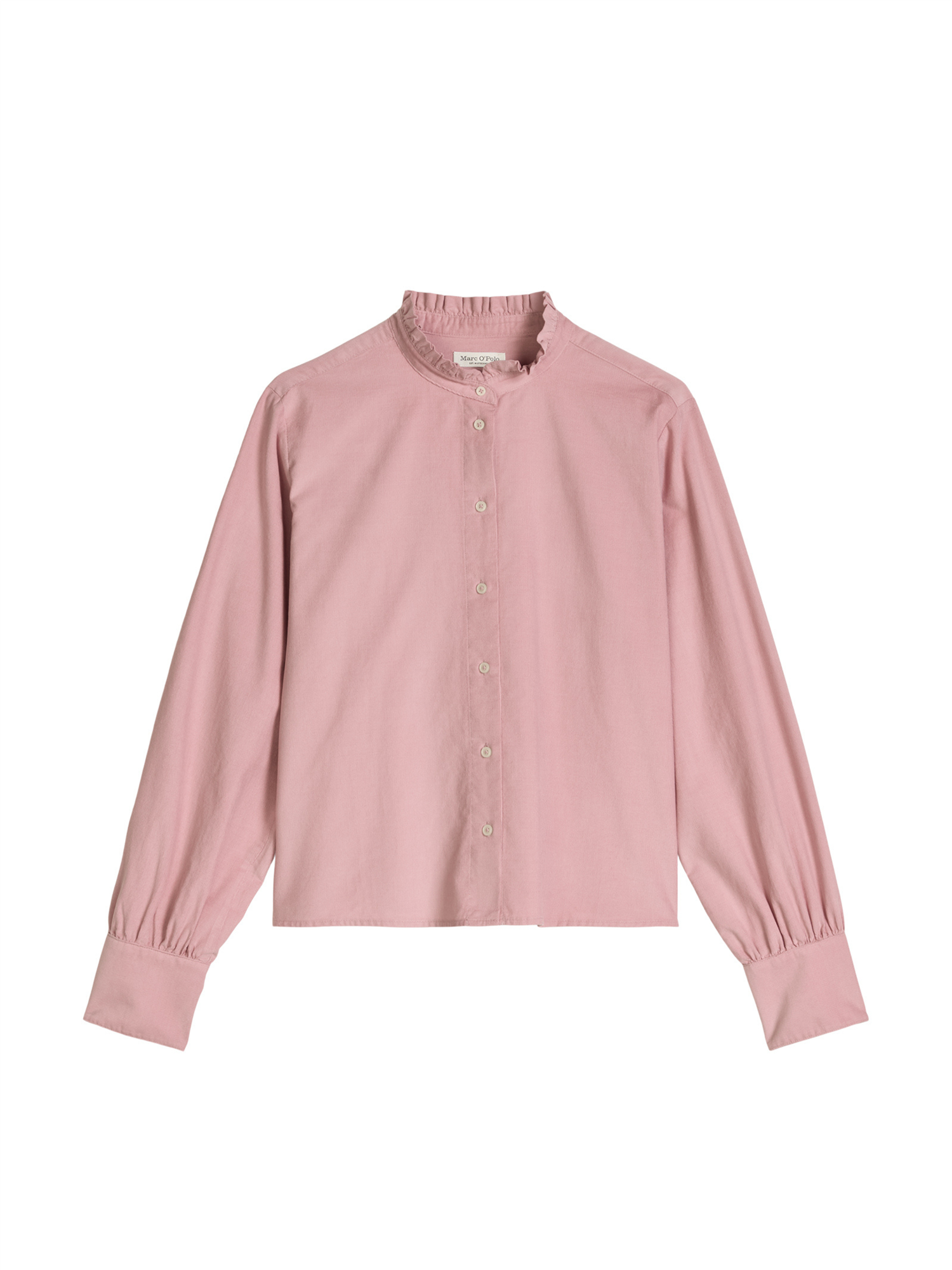 Woven Blouse, Misty Rose